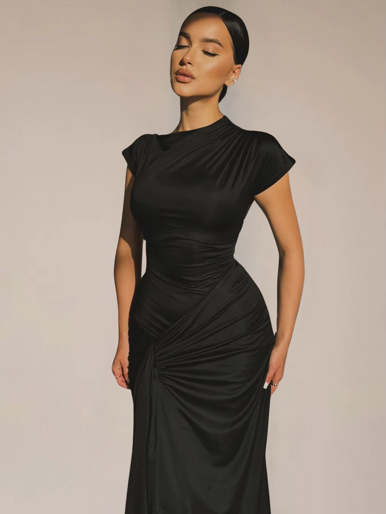 Robe longue flatteuse Isadora™ | Mirabelle