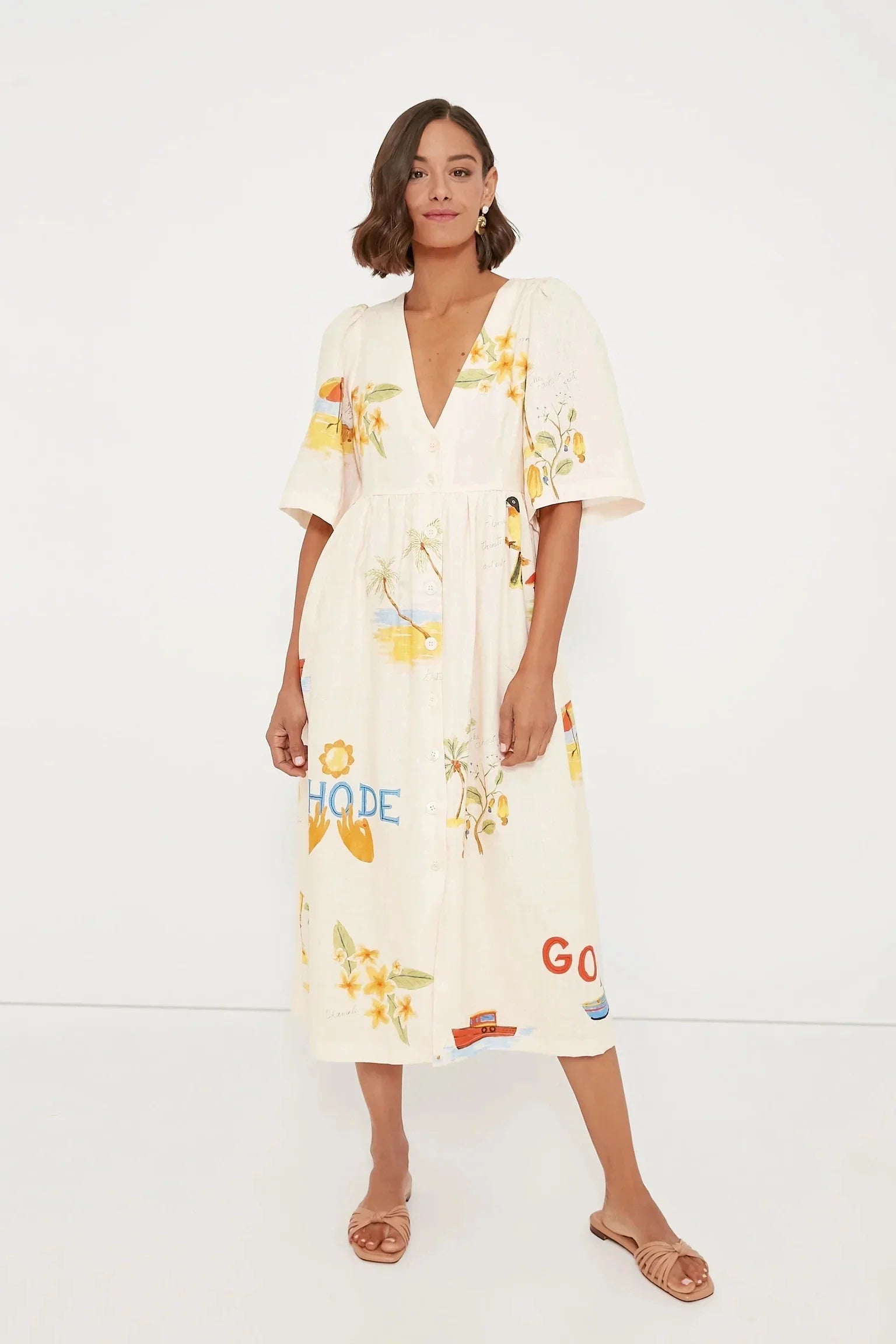 Isadora™ | Robe mi-longue d'été