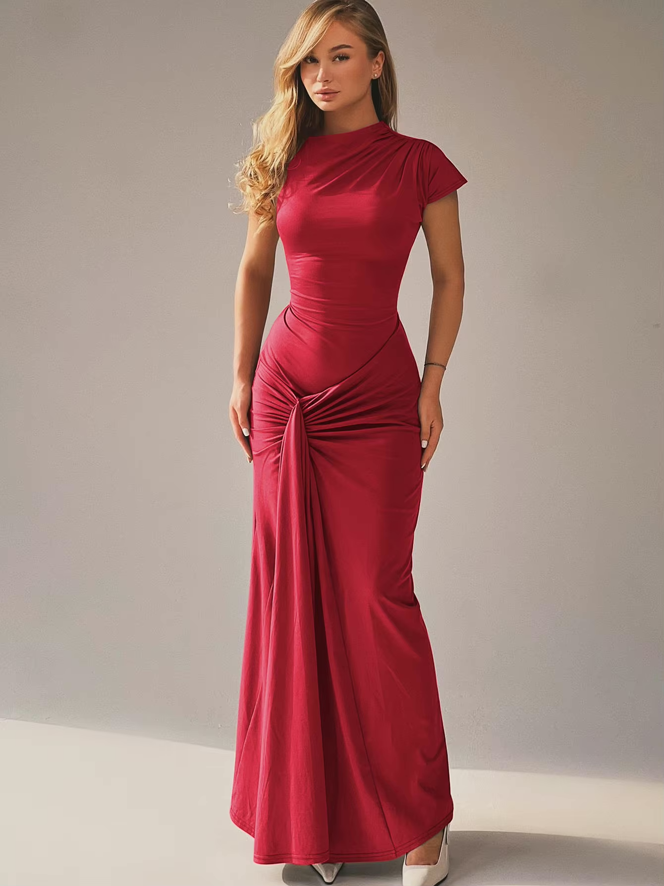 Robe longue flatteuse Isadora™ | Mirabelle
