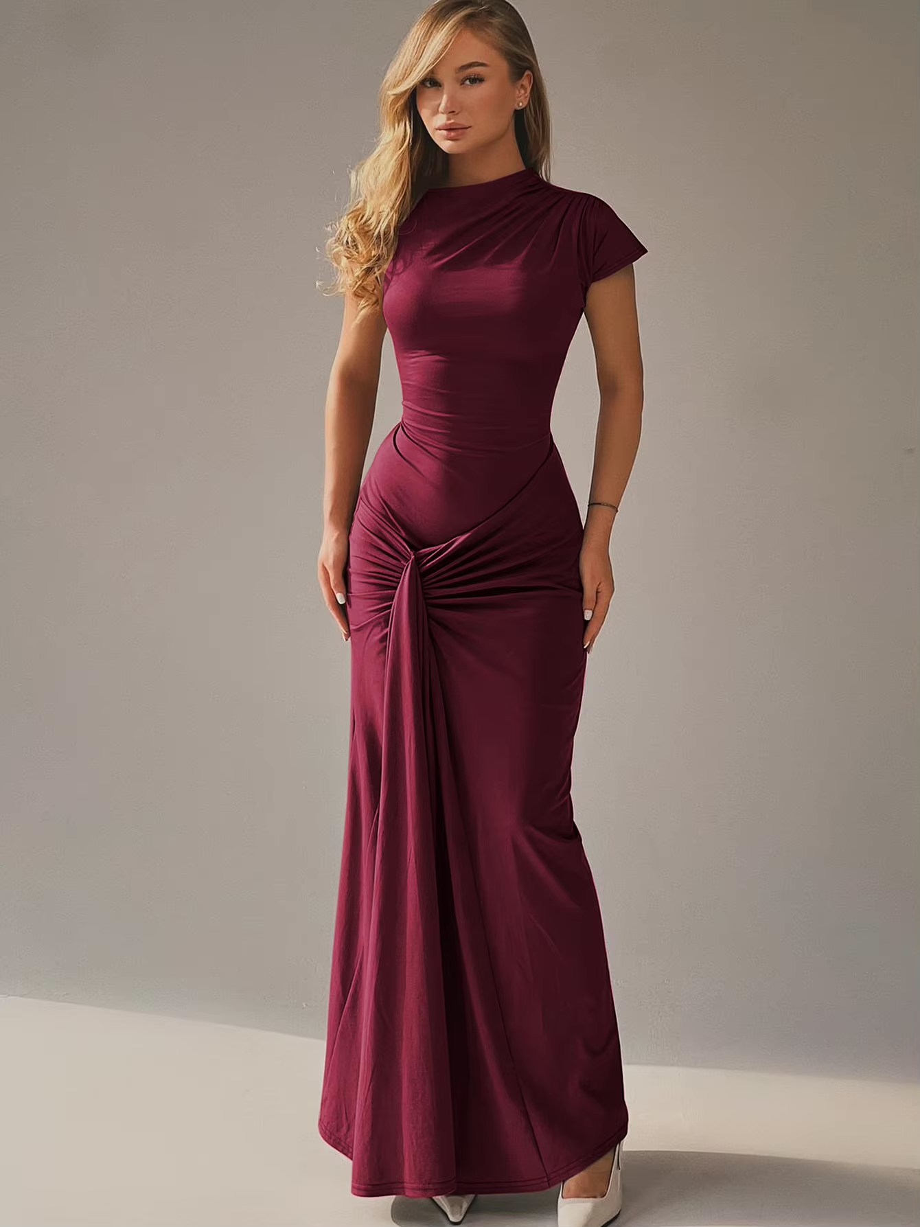 Robe longue flatteuse Isadora™ | Mirabelle
