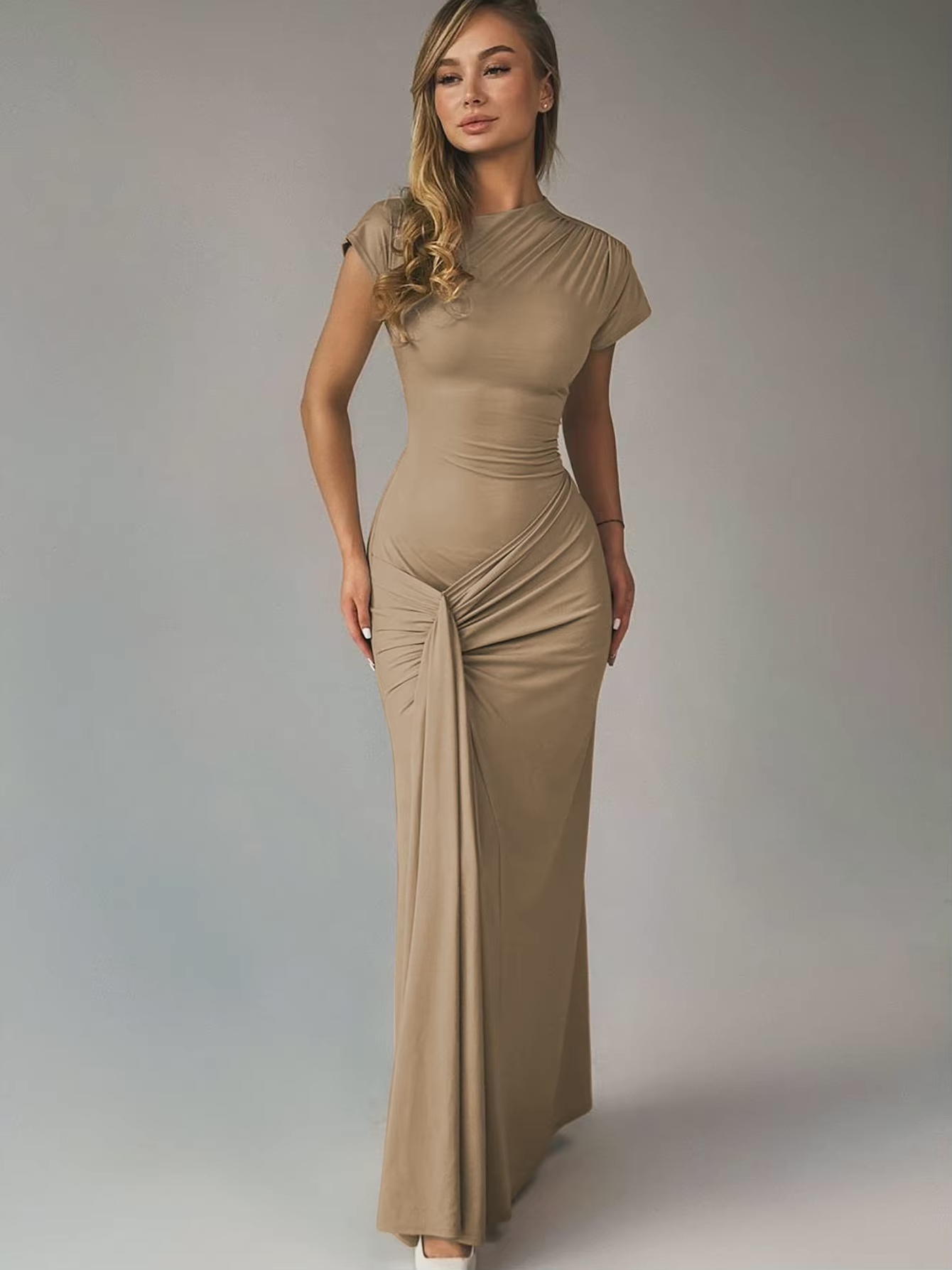 Robe longue flatteuse Isadora™ | Mirabelle