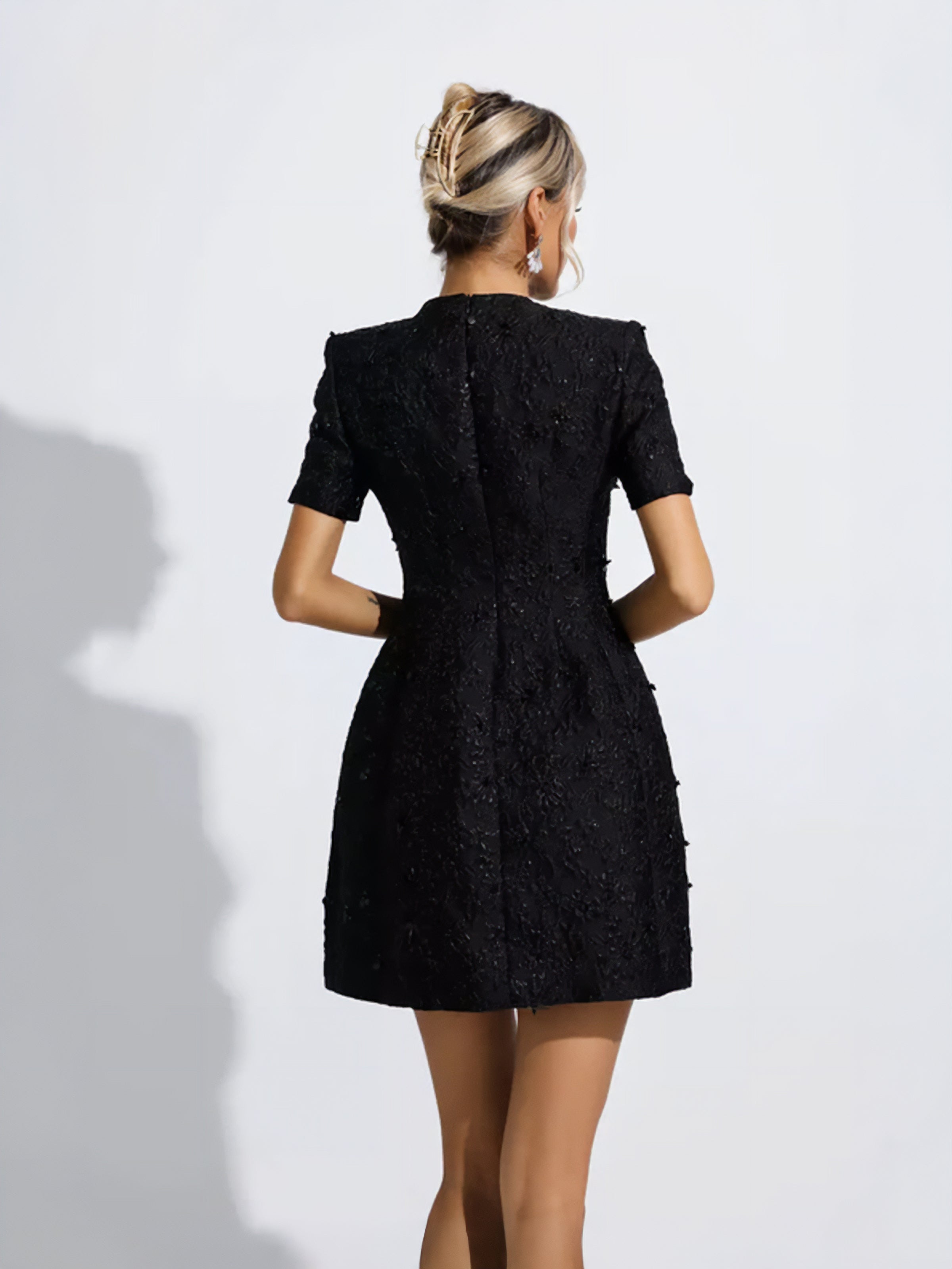 Isadora™ | Elegant Floral Mini Dress
