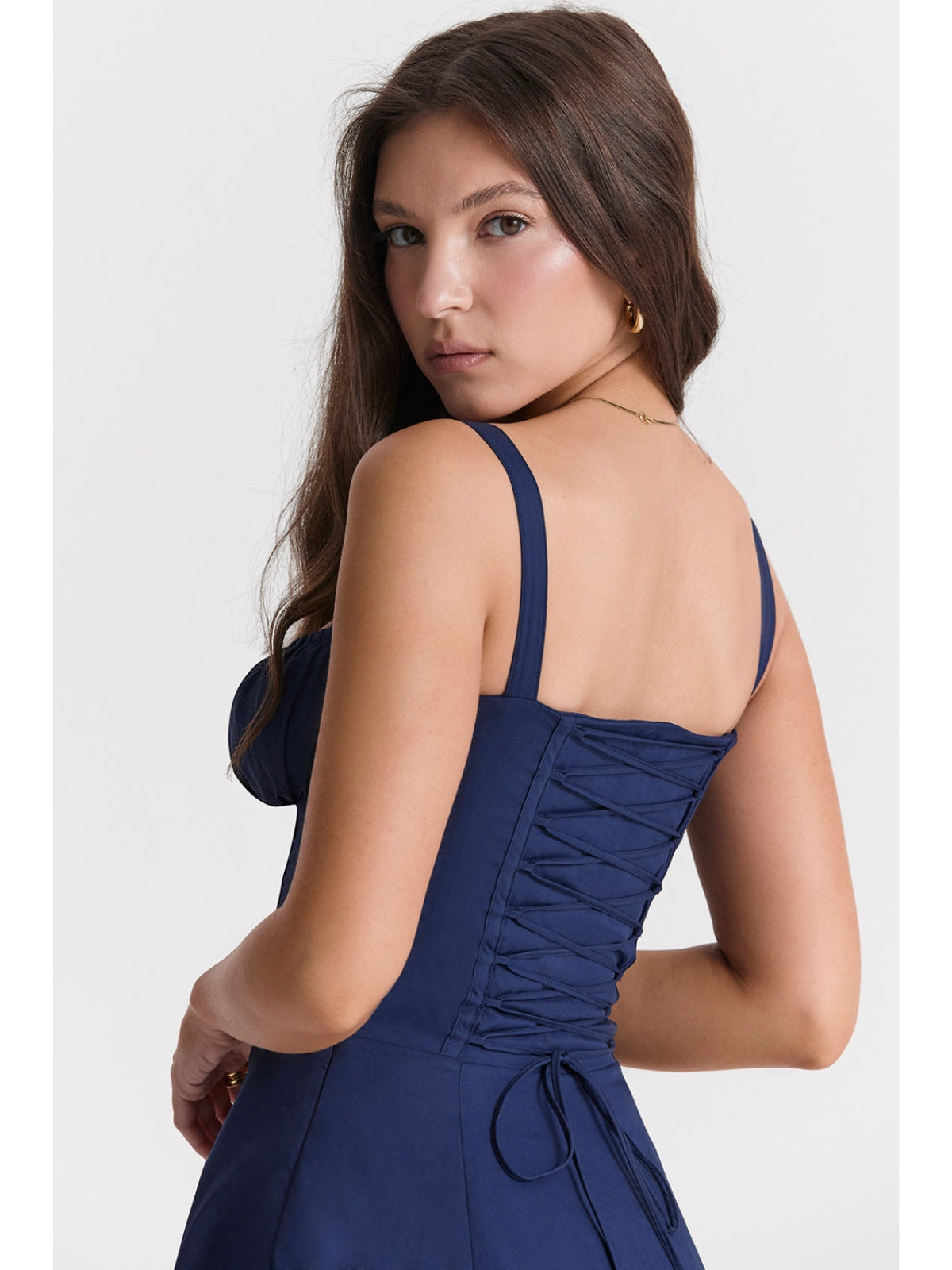 Robe corset en lin Sorrento | Isadora™