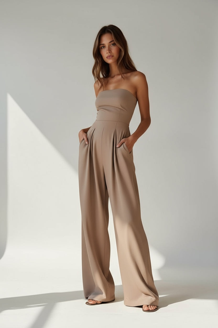 Isadora™ | Strapless Comfy Jumpsuit