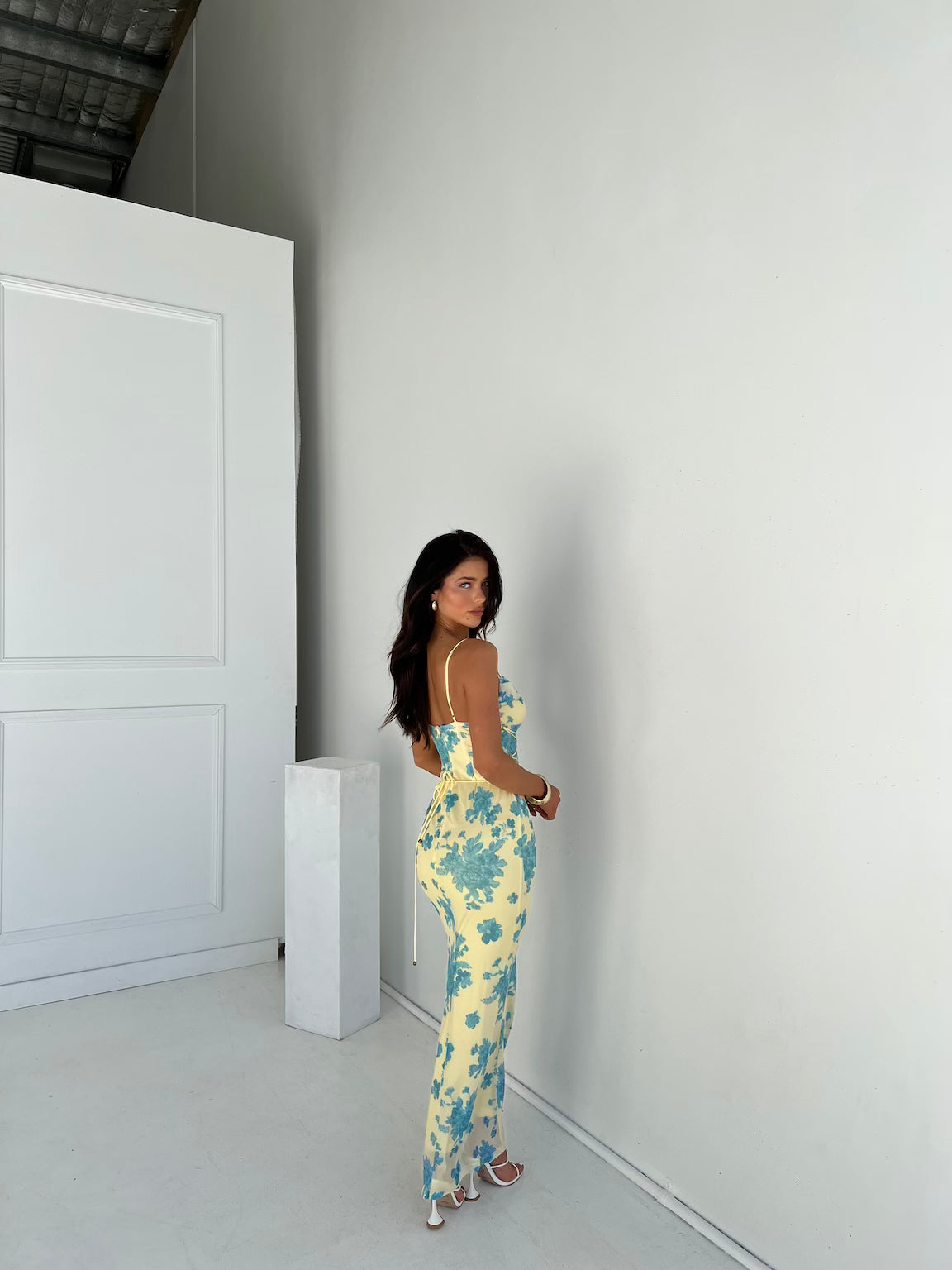 Isadora™ | Sleeveless Floral Maxi Dress