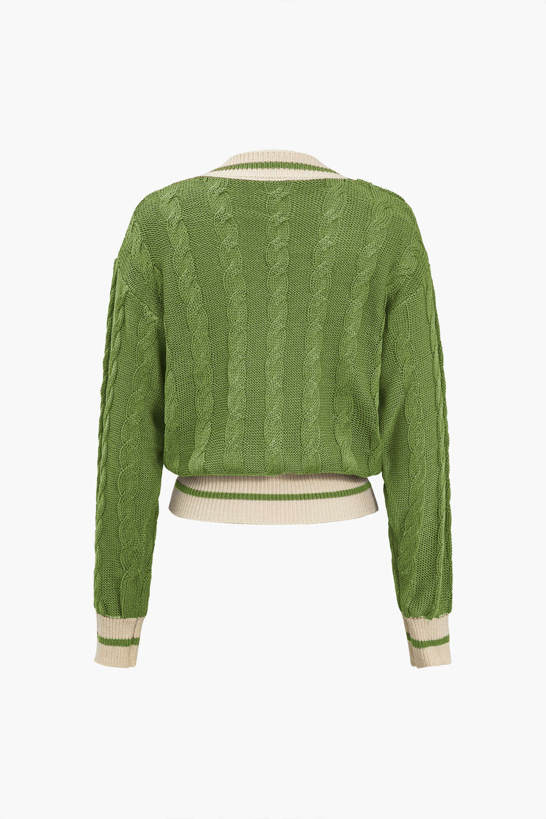 Isadora™ | Block Print Button Sweater Cardigan