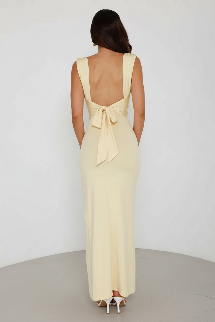 Robe longue en satin Sienna | Isadora™