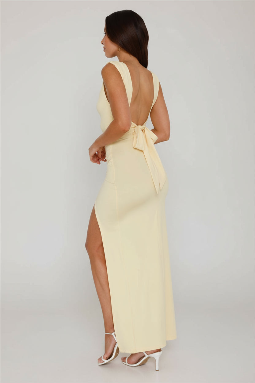 Robe longue en satin Sienna | Isadora™