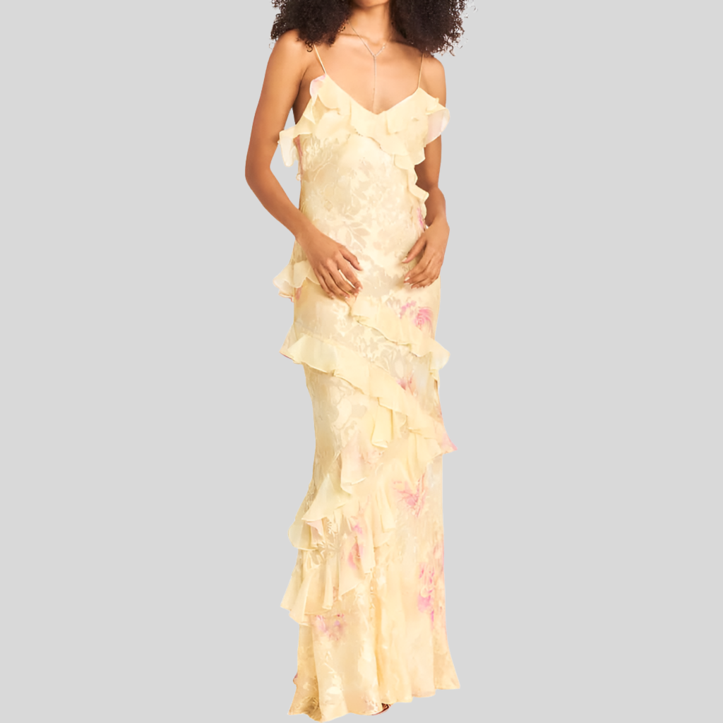Isadora™ | Ruche Maxi Dress