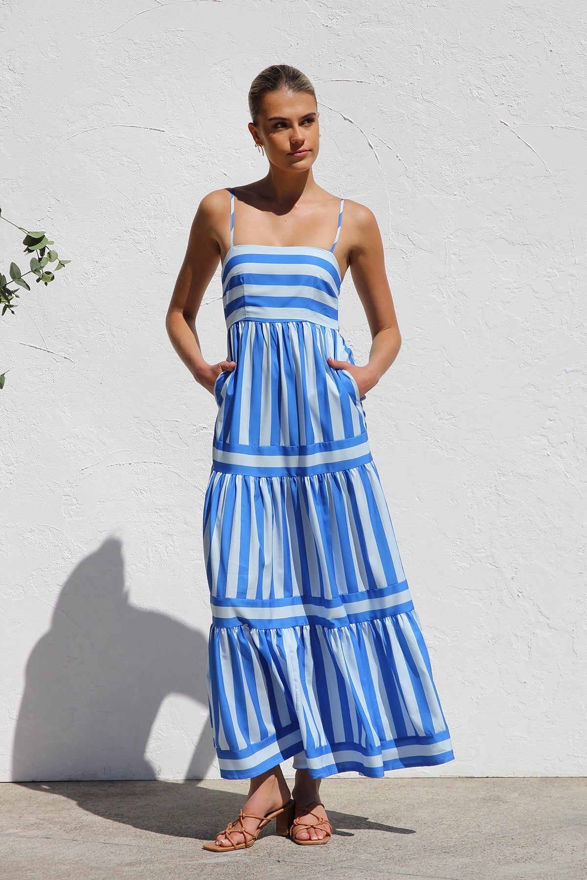 Isadora™ | Striped Candy Flow Maxi Dress