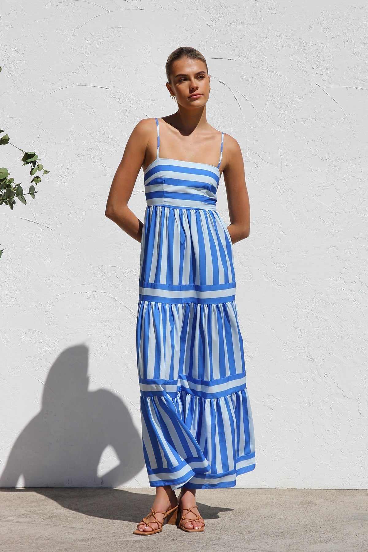Isadora™ | Striped Candy Flow Maxi Dress
