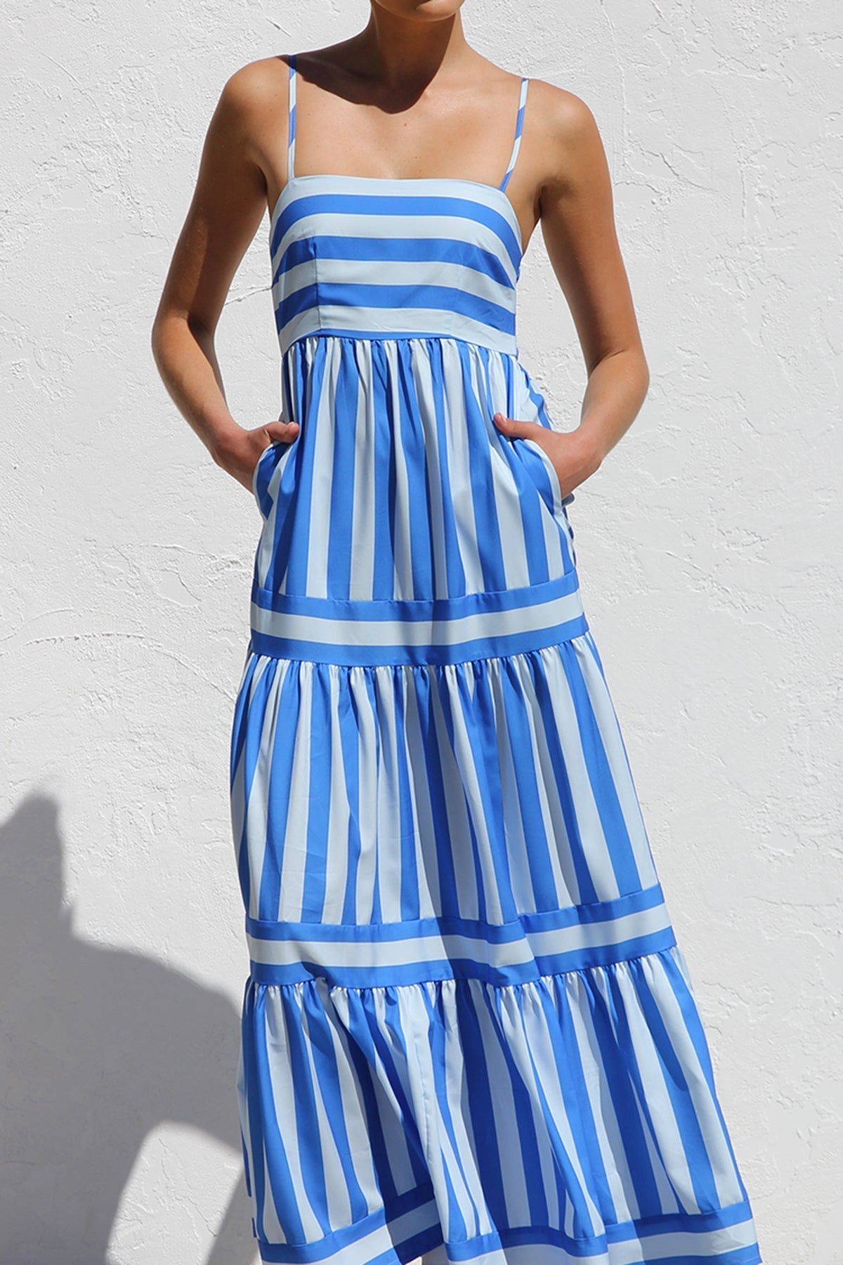 Isadora™ | Striped Candy Flow Maxi Dress