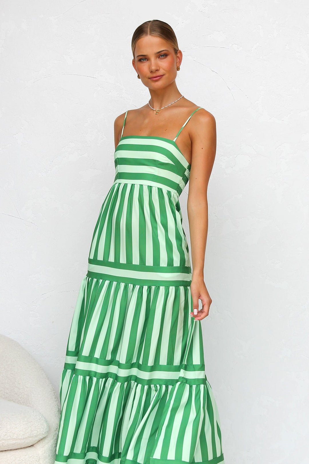 Isadora™ | Striped Candy Flow Maxi Dress