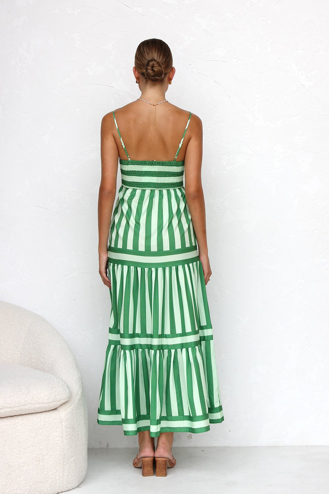 Isadora™ | Striped Candy Flow Maxi Dress
