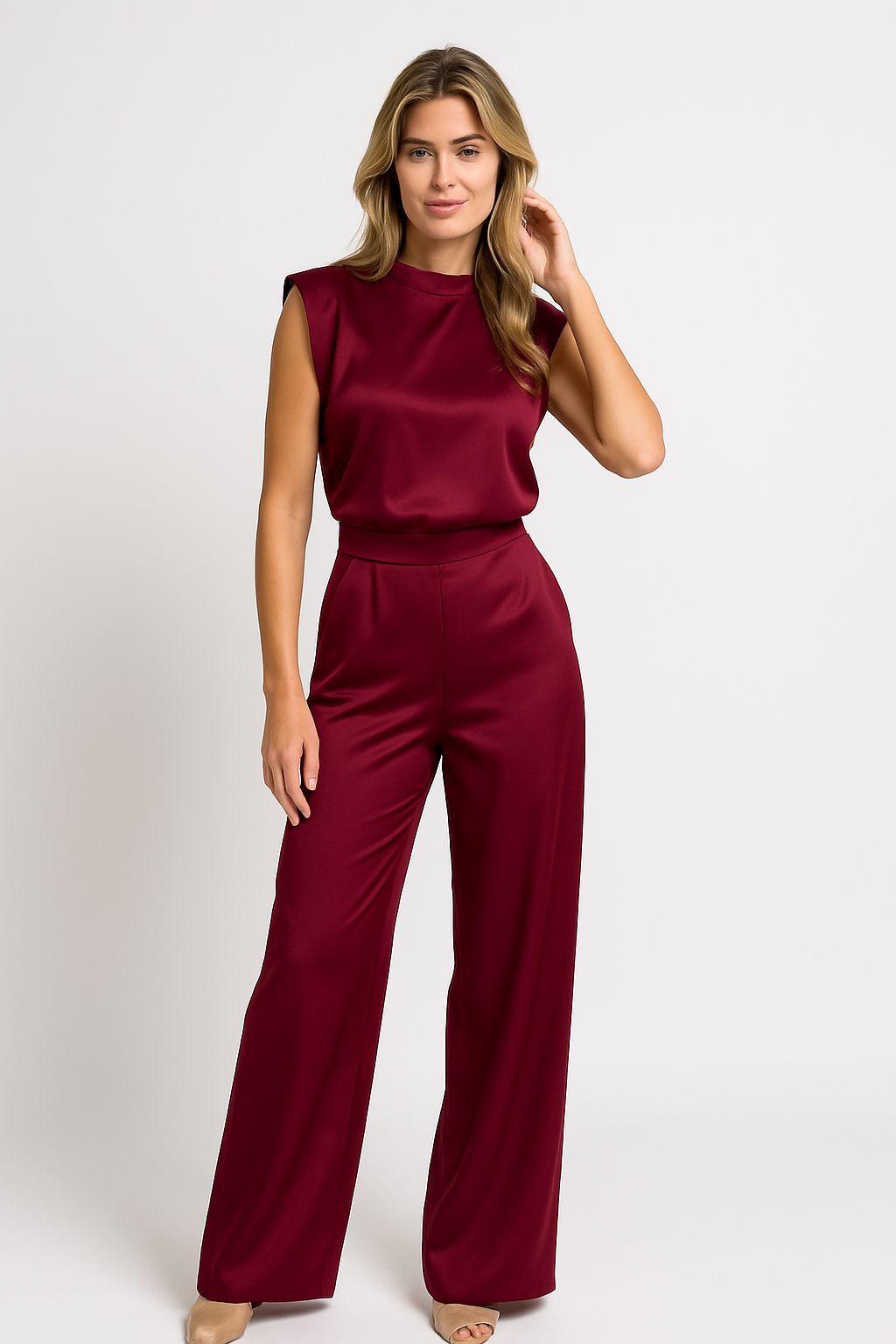 Isadora™ | Elegant Wide-Leg Jumpsuit