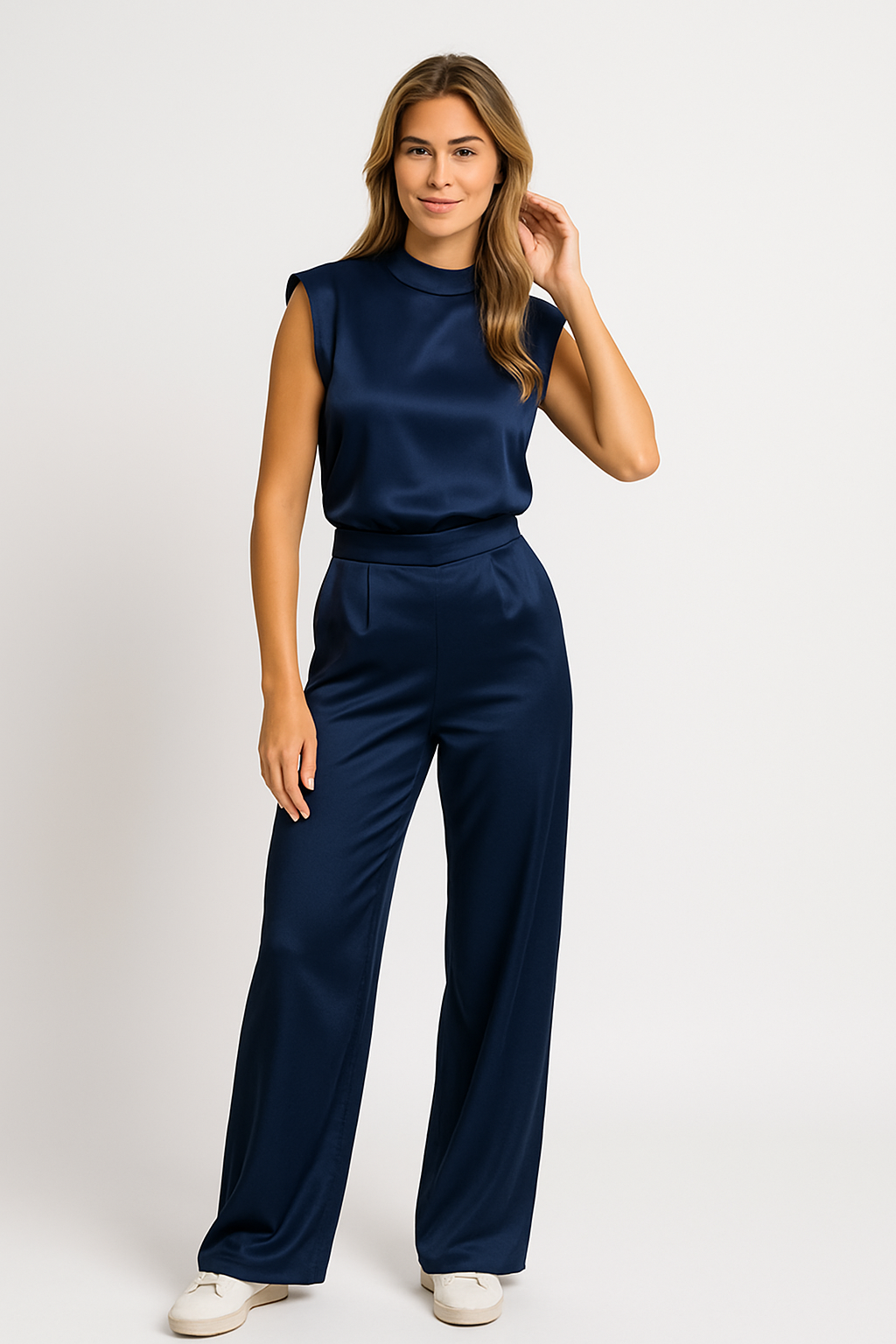 Isadora™ | Elegant Wide-Leg Jumpsuit
