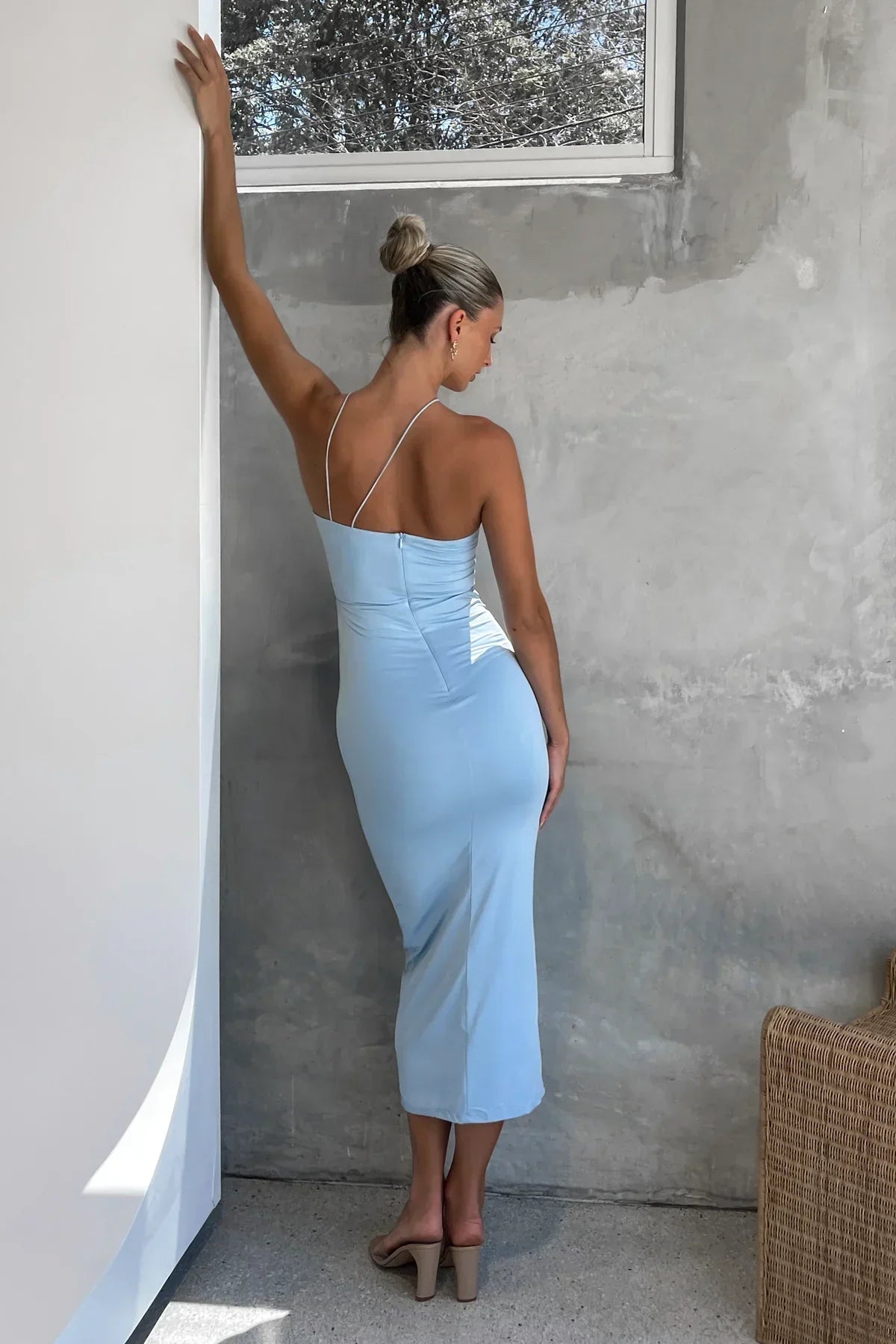 Isadora™ | Sleeveless Midi Dress