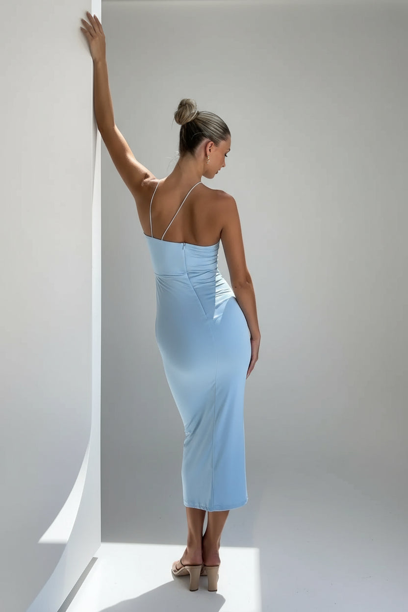 Isadora™ | Robe midi sans manches