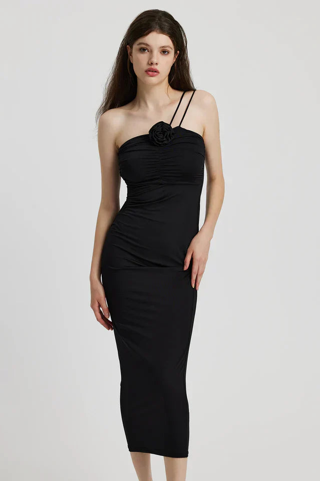 Isadora™ | Sleeveless Midi Dress