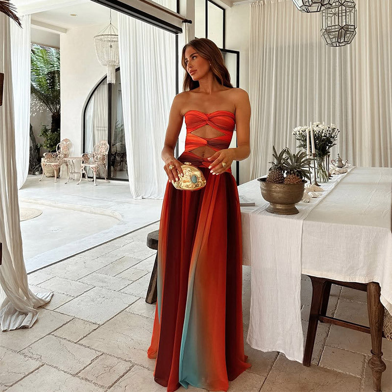 Isadora™ | Off-Shoulder Maxi Dress