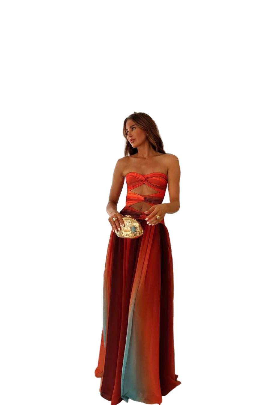 Isadora™ | Off-Shoulder Maxi Dress