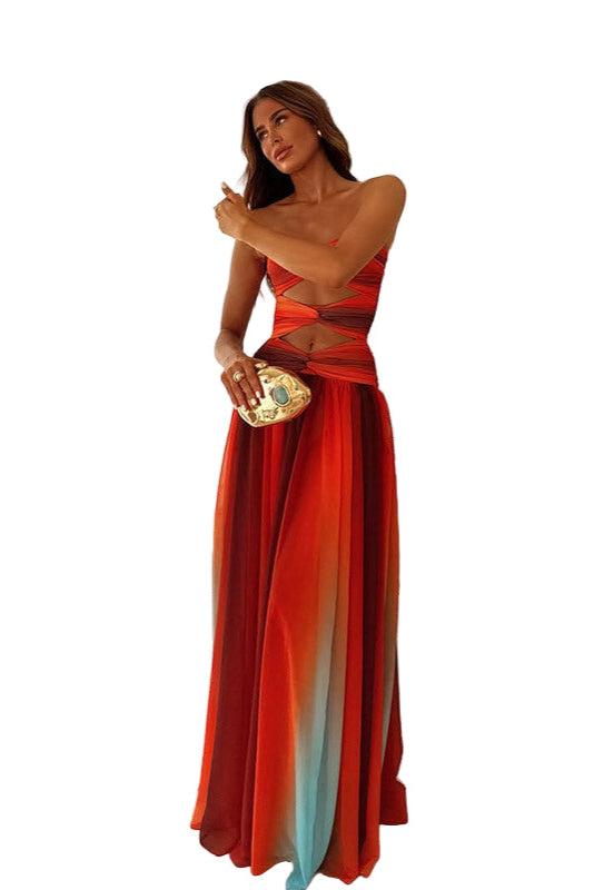 Isadora™ | Off-Shoulder Maxi Dress