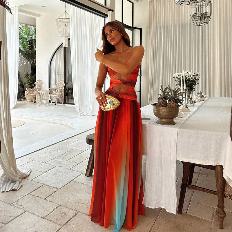 Isadora™ | Off-Shoulder Maxi Dress