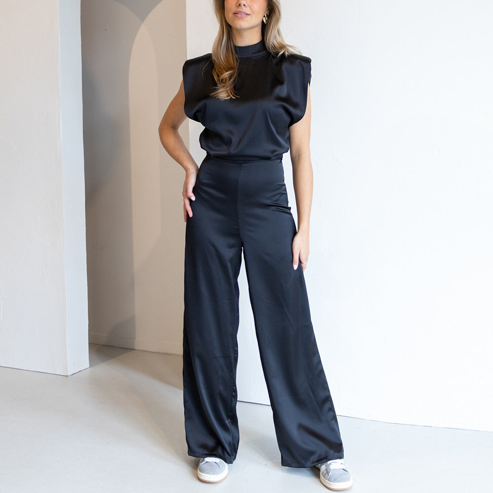 Isadora™ | Elegant Wide-Leg Jumpsuit