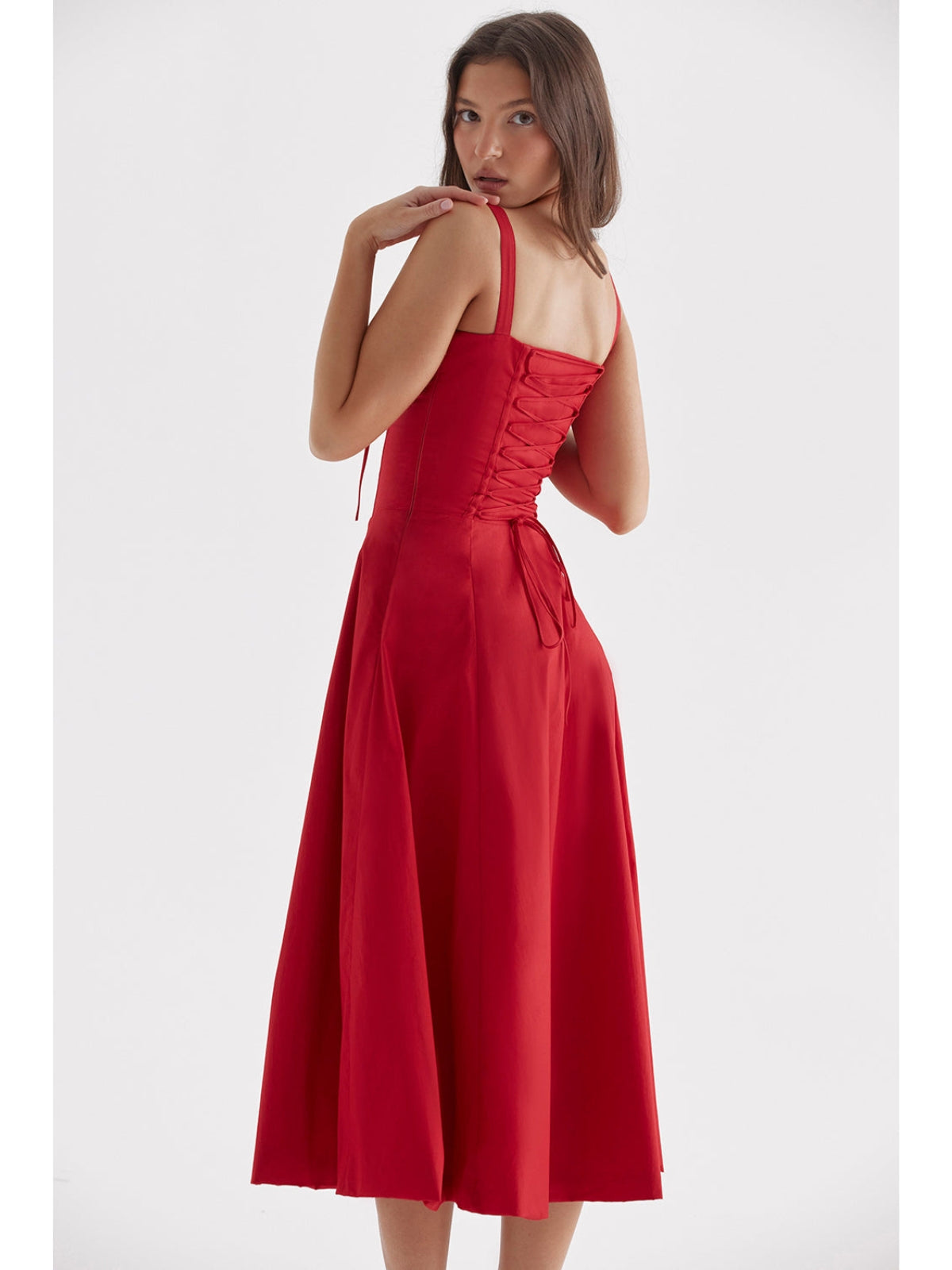 Isadora™ | Sorrento Linen Corset Dress