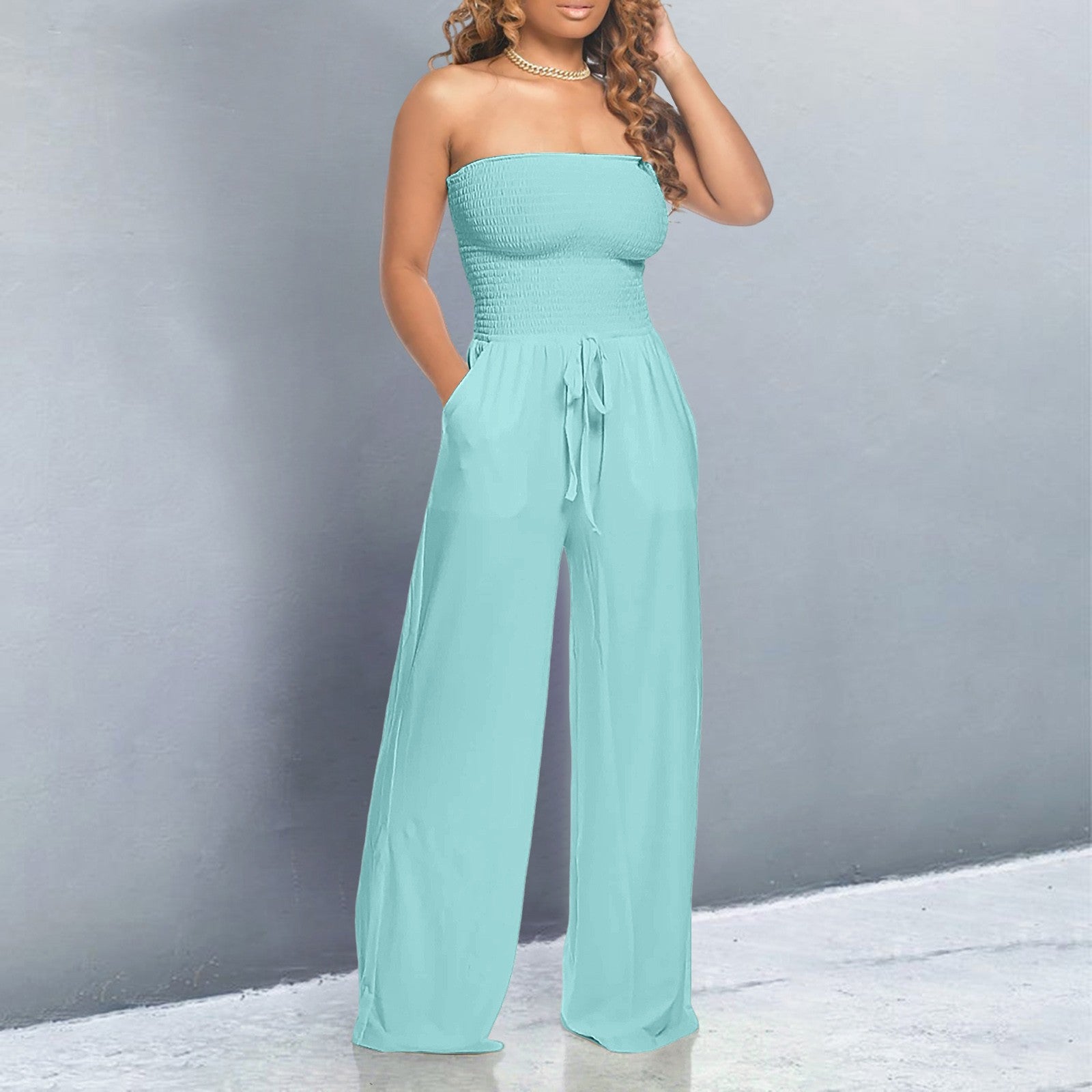 【希少】louren summer tweed jumpsuits Buy White/Blue Off Shoulder Wide Leg Jumpsuit from Next